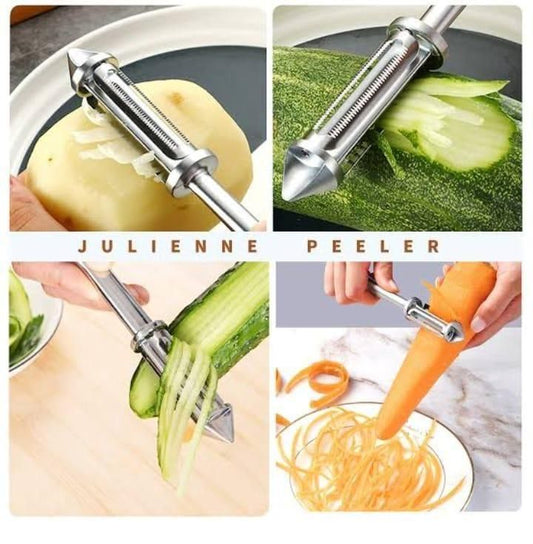 Multifunctional Stainless Steel Peeler Set - Buy 1 Get 1 FREE!