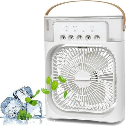 🌊 Beat The Heat! 4-in-1 Portable Mist Fan - Your Personal Air Conditioner!