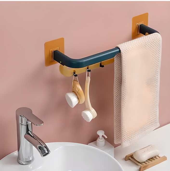 Smart Double-Layer Towel Rack - Maximum Storage, Minimal Space!