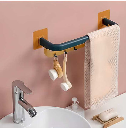 Smart Double-Layer Towel Rack - Maximum Storage, Minimal Space!