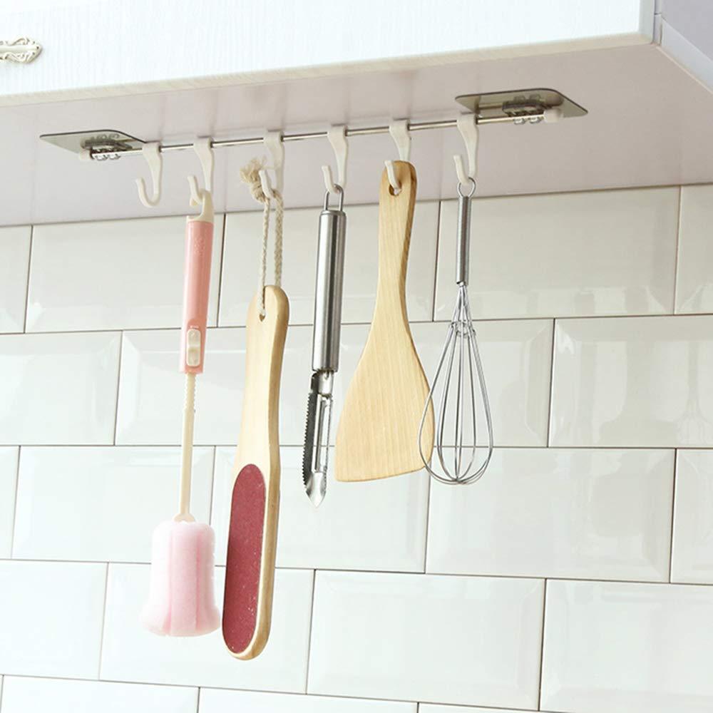 Premium Wall Hooks - Instant Kitchen Organization Without Drilling!