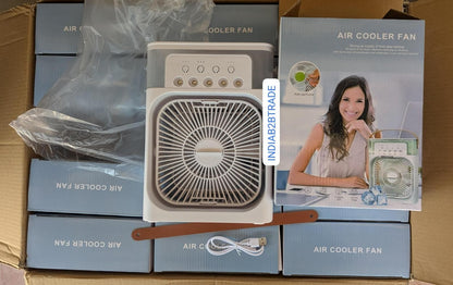 🌊 Beat The Heat! 4-in-1 Portable Mist Fan - Your Personal Air Conditioner!