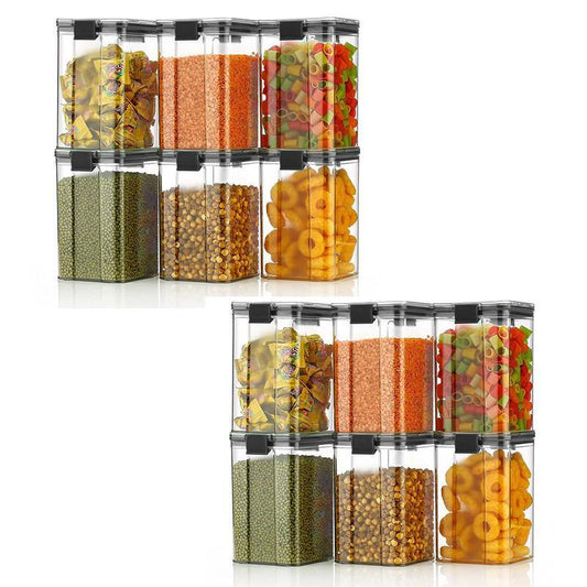 Premium Wall-Mount Storage Containers 1200ML (Pack of 4)