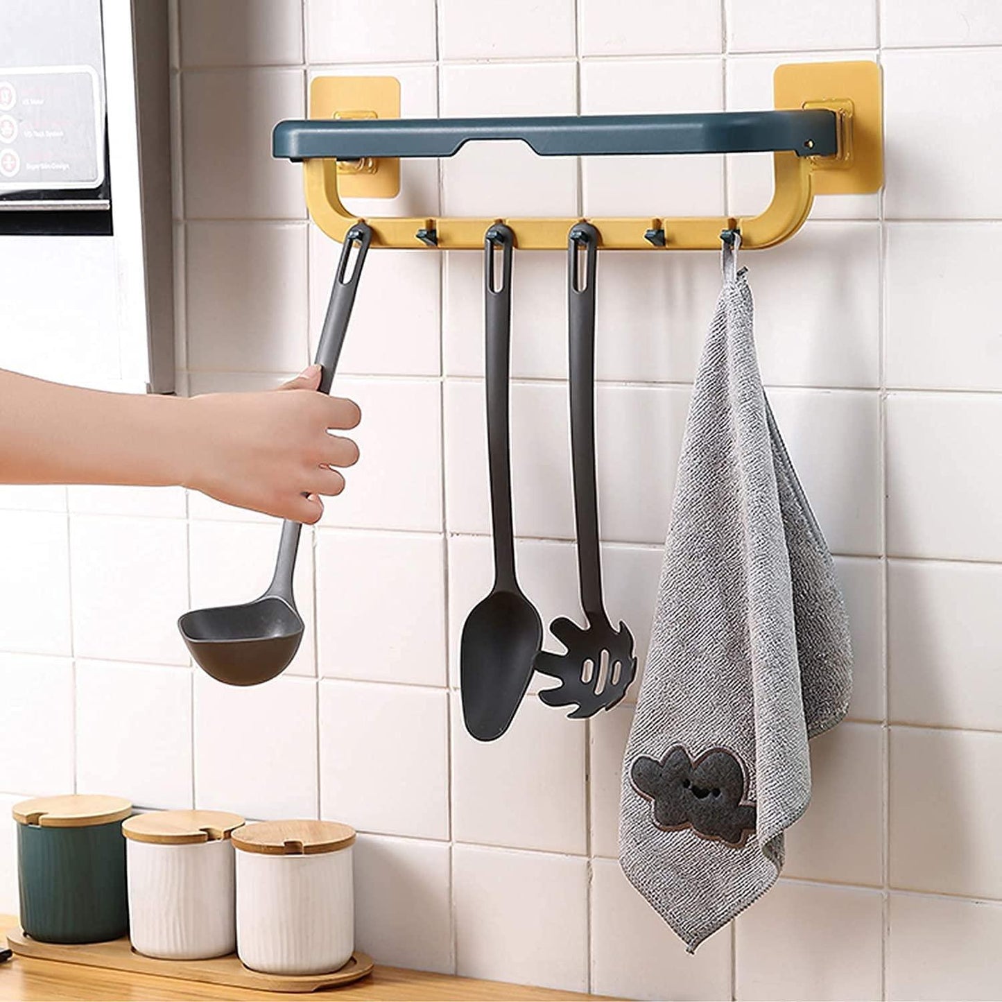 Smart Double-Layer Towel Rack - Maximum Storage, Minimal Space!