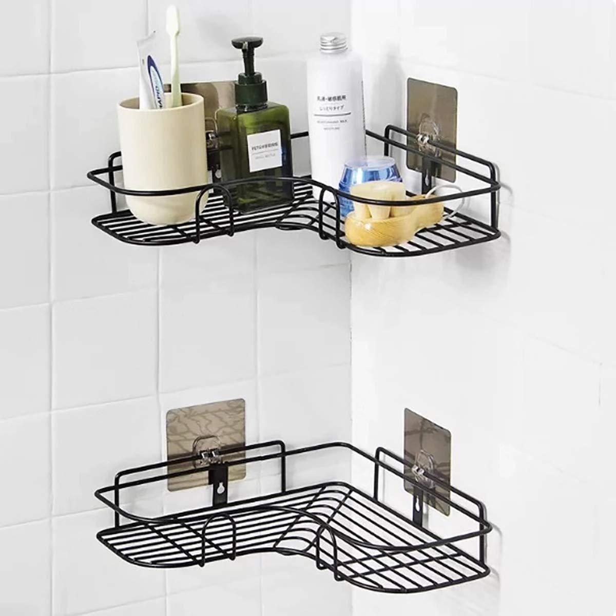 Smart Corner Storage Shelf - Transform Dead Space Into Organized Storage!