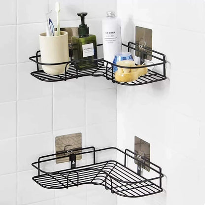 Smart Corner Storage Shelf - Transform Dead Space Into Organized Storage!