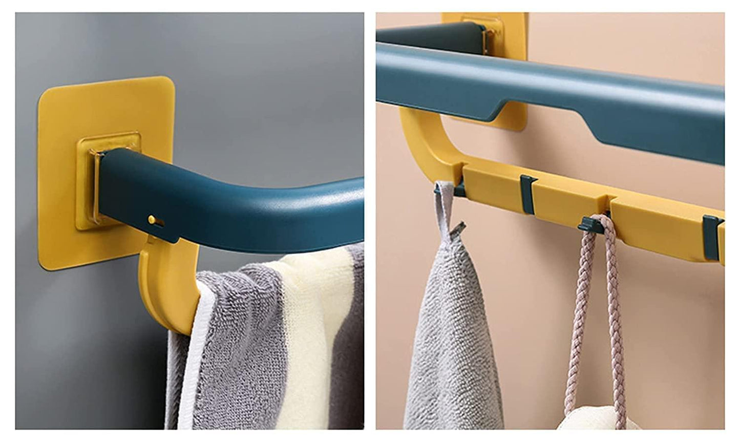Smart Double-Layer Towel Rack - Maximum Storage, Minimal Space!